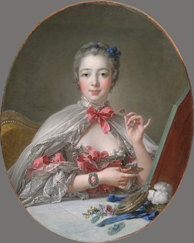 Jeanne-Antoinette Poisson, Marquise de Pompadour von François Boucher