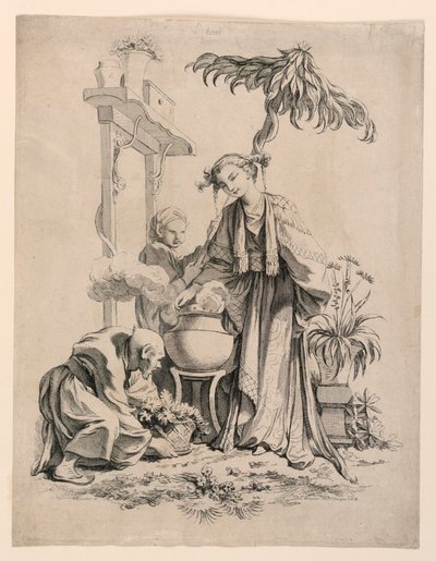 Der Geruch aus der Serie Die fünf Sinne von François Boucher