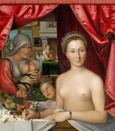 Dame im Bad von François Clouet
