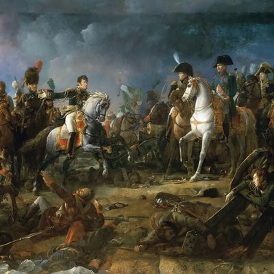 Die Schlacht von Austerlitz, 2. Dezember 1805 von François Gérard