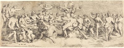 Das Hochzeitsfest von Amor und Psyche von François Perrier after Raphael