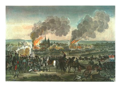 Eroberung von Regensburg, 23. April 1809, um 1850 von François Pigeot