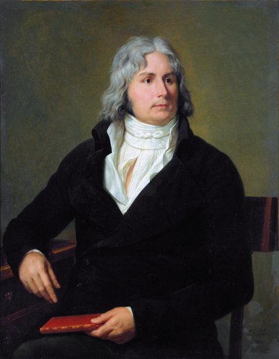 Porträt von Louis-François Bertin von Francois-Xavier Fabre