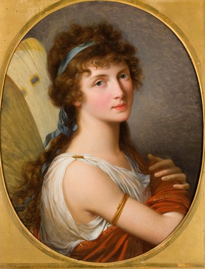 Porträt von Lady Charlemont als Psyche von Francois-Xavier Fabre