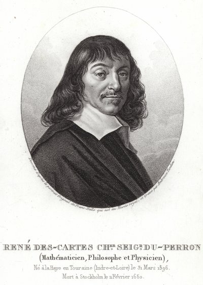 René Descartes von Frans Hals
