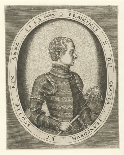 Porträt von Franz II. von Frankreich von Frans Huys