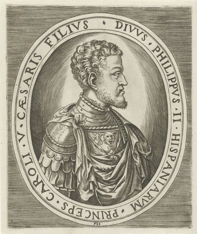 Porträt von König Philipp II., König von Spanien von Frans Huys