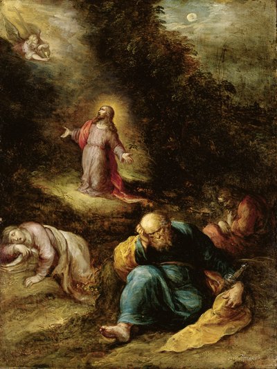 Die Agonie im Garten von Frans II the Younger Francken