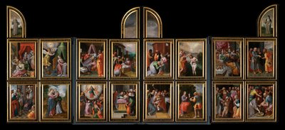 Das Leben von Christus und der Jungfrau von Frans the Elder Francken