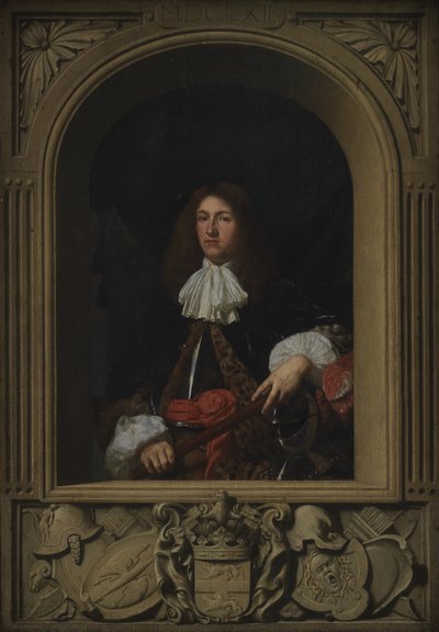 Porträt von Graf Ulrik Frederik Gyldenløve von Frans van I Mieris
