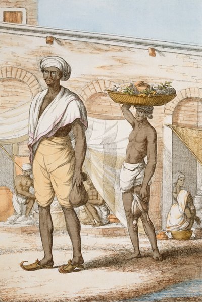 Hindu-Diener oder Lebensmittelkäufer, aus 