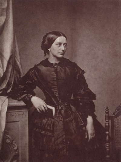 Clara Schumann, deutsche Pianistin und Komponistin von Franz Hanfstaengl
