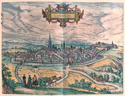 Cambrai, Frankreich von Franz Hogenberg