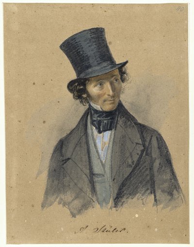 Friedrich August Stüler von Franz Krüger