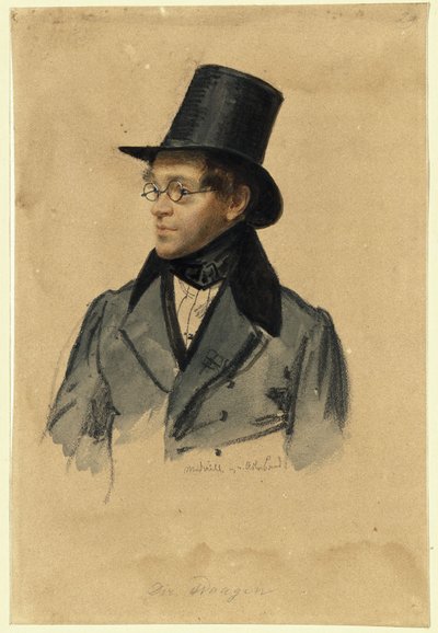 Gustav Friedrich Waagen von Franz Krüger