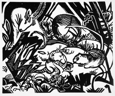 Tiersage von Franz Marc