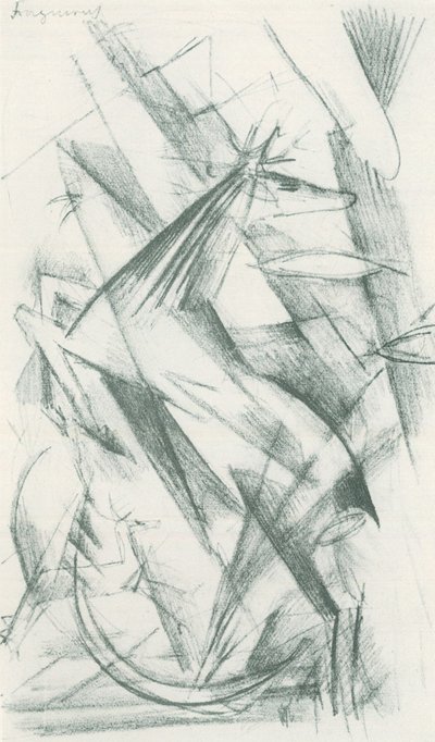 Franz Marc - Skizzenbuch aus dem Felde - Blatt 22 von Franz Marc