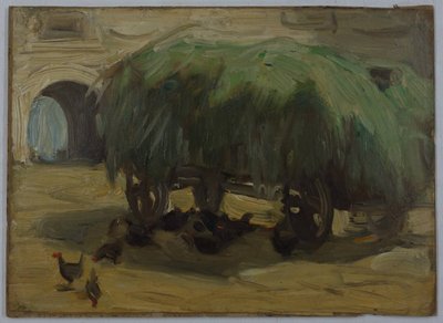 Heuwagen von Franz Marc