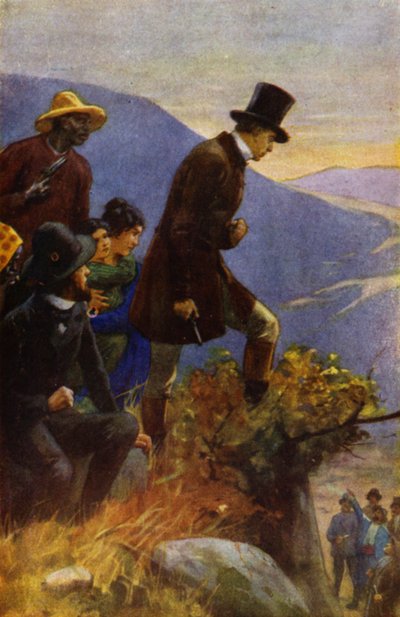 Illustration für Onkel Toms Hütte von Harriet Beecher Stowe von Franz Müller Munster