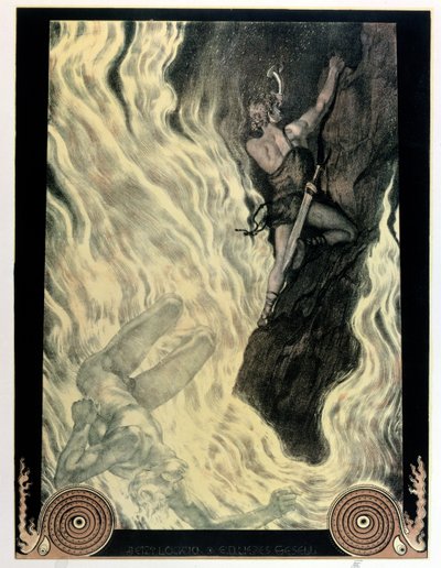 Siegfried und Locke, Illustration zu 