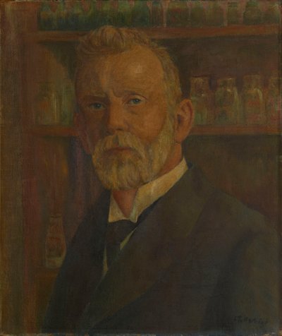 Porträt von Paul Ehrlich, 1854-1915, ca. 1920 von Franz Wilhelm Voigt