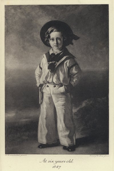 König Edward VII. als Kind, sechs Jahre alt von Franz Xaver  Winterhalter (after)