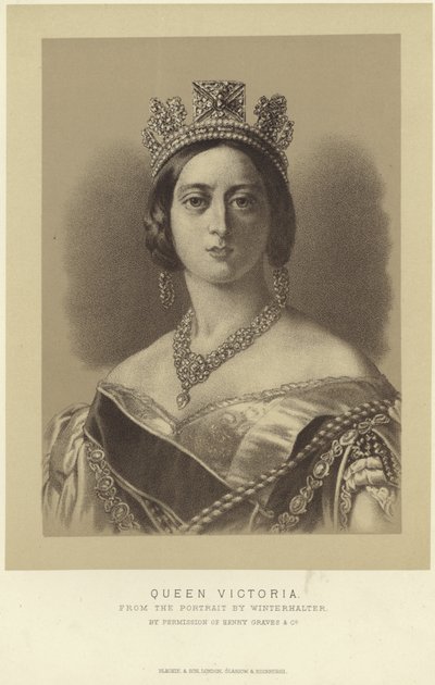 Porträt von Königin Victoria von Franz Xaver Winterhalter