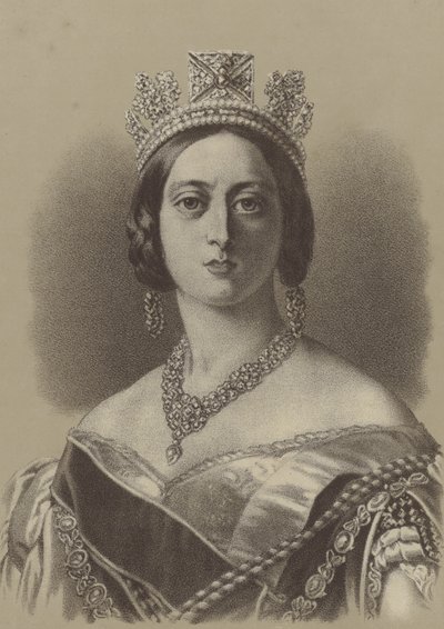 Königin Victoria von Franz Xaver after Winterhalter
