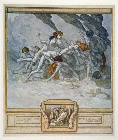 Illustration aus Dantes 