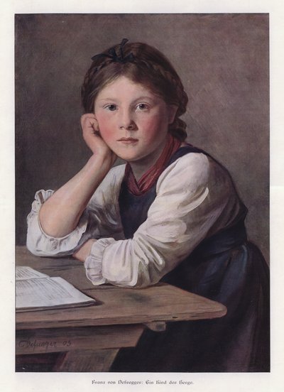 Ein Kind der Berge von Franz von Defregger