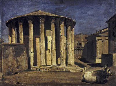 Vesta-Tempel in Rom von Franz von Lenbach