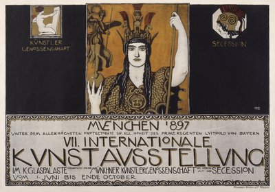 Siebte Internationale Kunstausstellung, München 1897 von Franz von Stuck