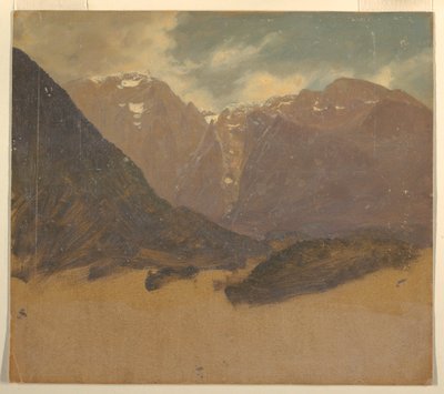 Alpenlandschaft (Bayern oder Schweiz) von Frederic Edwin Church