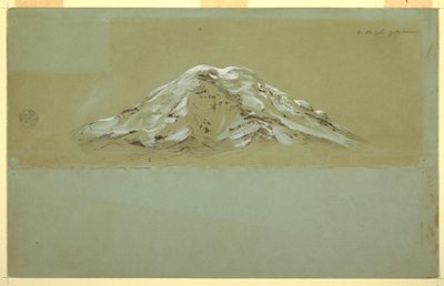 Zeichnung, Chimborazo, ca. 1857 von Frederic Edwin Church