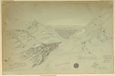 Ferne Ansicht von Damaskus, Syrien, 2. Mai 1868 von Frederic Edwin Church