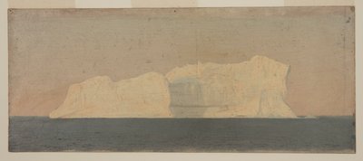 Schwimmender Eisberg, Labrador, Juni oder Juli 1859 von Frederic Edwin Church