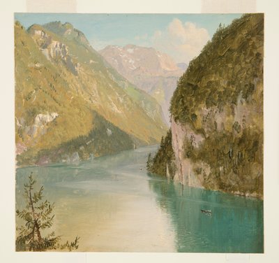 Königssee, Bayern, Juli 1868 von Frederic Edwin Church