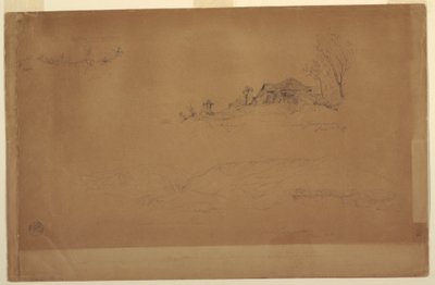 Zeichnung, In der Nähe von Guaranda, Ecuador, 10. Juni 1857 von Frederic Edwin Church