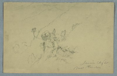 Straße durch die Blue Mountains, in der Nähe von Homestead, Jamaika, August 1865 von Frederic Edwin Church