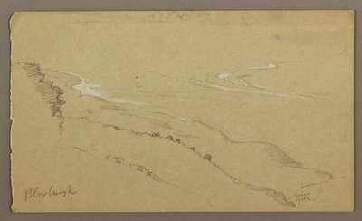 Küste und Meer, "Bloxburgh", August 1865 von Frederic Edwin Church