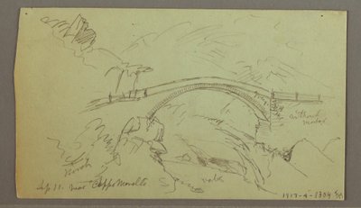 Schrein im Wald, September 1868 von Frederic Edwin Church