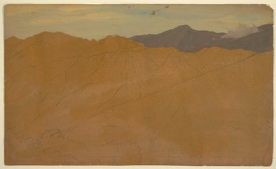 Südamerikanische Berge, 1853 oder 1857 von Frederic Edwin Church