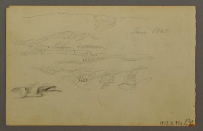 Sonne hinter Wolken von Frederic Edwin Church