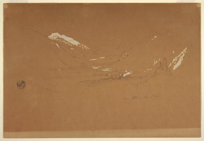 Tal "nahe Golling," Österreich, 5. August 1868 von Frederic Edwin Church