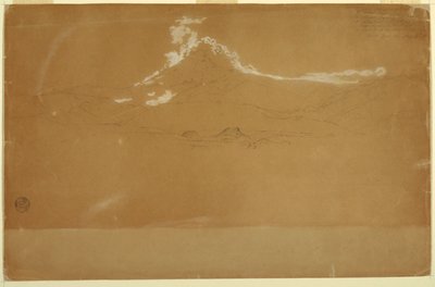 Der Chimborazo, nahe Guanojo und Guaranda, Ecuador von Frederic Edwin Church