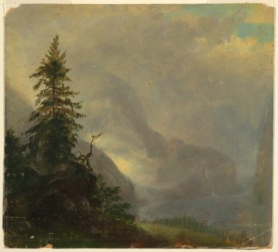 Der Königssee, nahe Berchtesgaden, Bayern von Frederic Edwin Church
