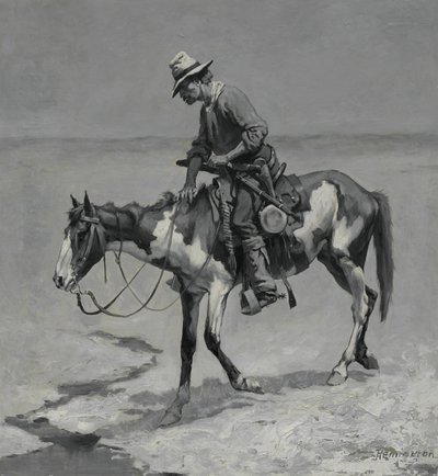 Ein Texas-Pony von Frederic Remington