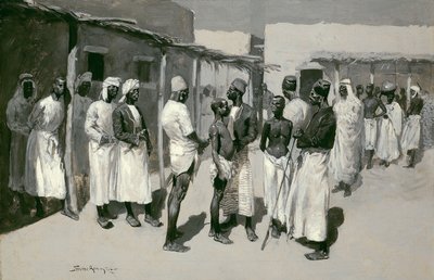 Sklavenmarkt von Frederic Remington