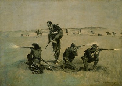 Der letzte Widerstand von Frederic Remington