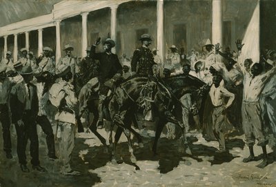 Die Rückkehr von Gomez nach Havanna, 1899 von Frederic Remington